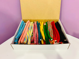 Licorice Straps & Gummy Lollies Gift box