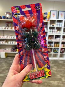 Giant Gummy Bear Lollipop