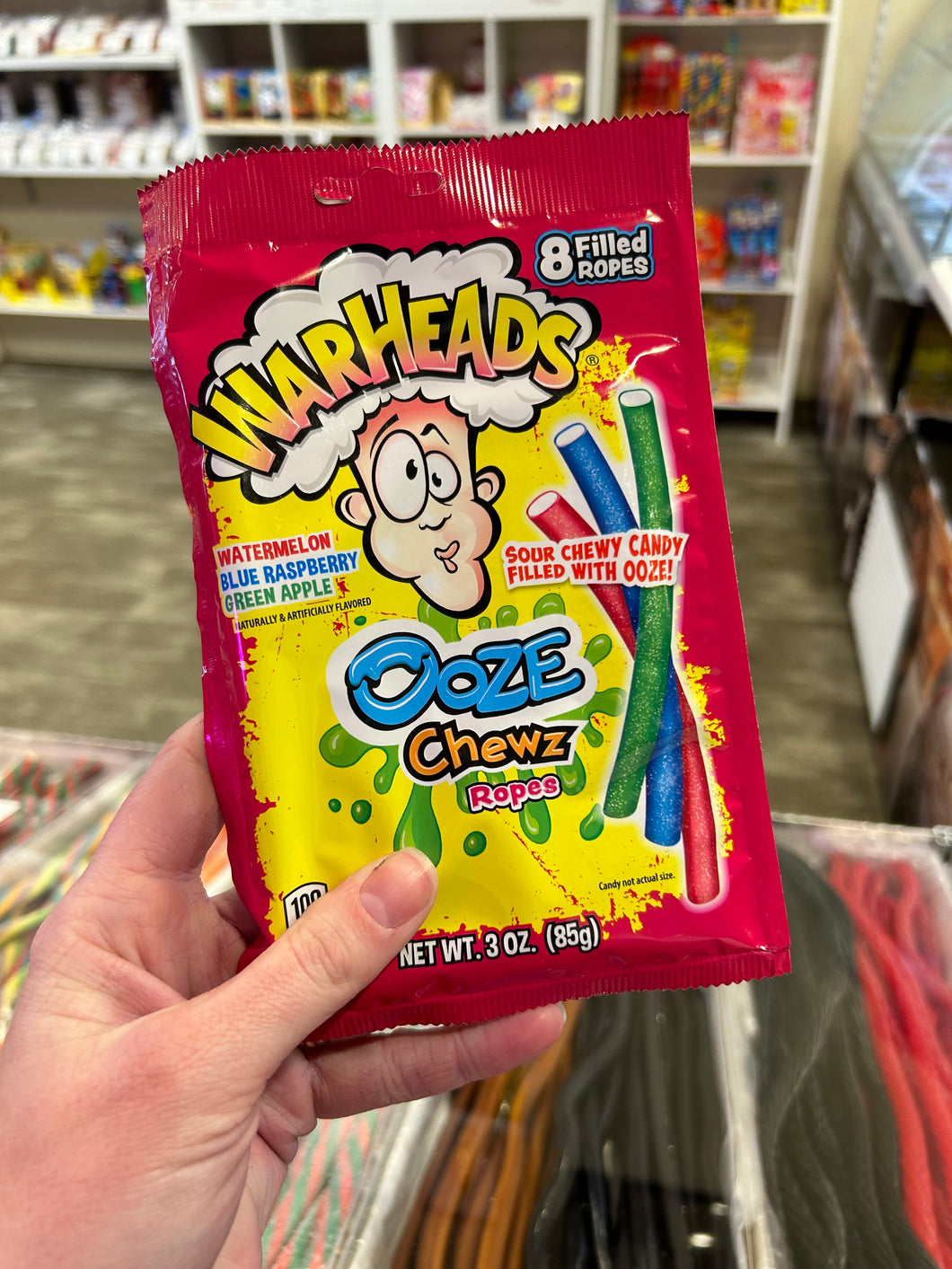 Warheads Ooze Chew Ropes