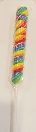 Rainbow Twist Lollipop