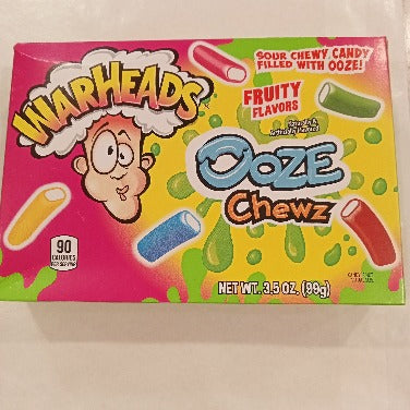 Warheads Ooze Chew Box