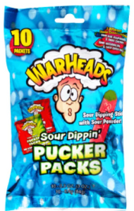Warheads Sour Dippin Pucker Packs