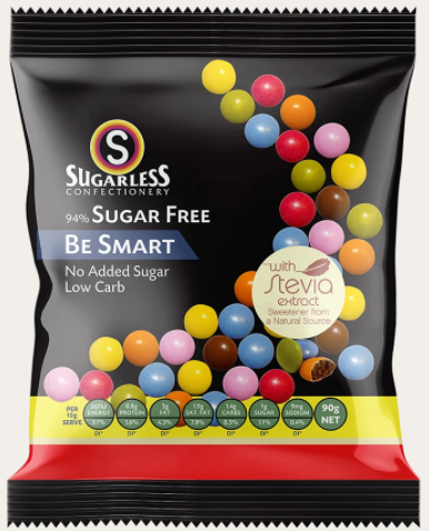 Sugarless Chocolate Beans 94% Sugar Free