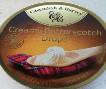 Creamy Butterscotch Drops