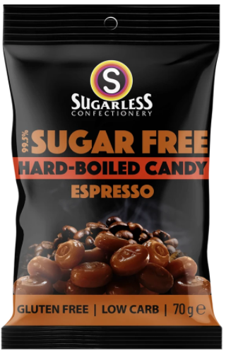 99.5% Sugar Free Espresso Hard Boiled candy