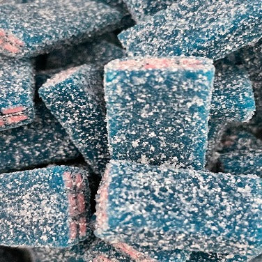 160g of Sour Blue Raspberry Bricks