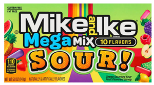 141g of Mike and Ike Mega Sour Mix.