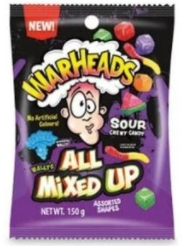 Warheads All Mixed Up Bag